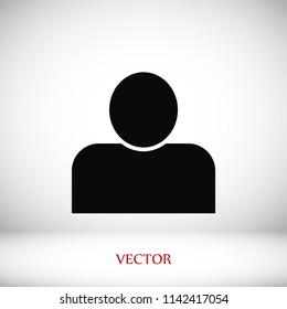 person icon, Vector EPS 10 illustration style