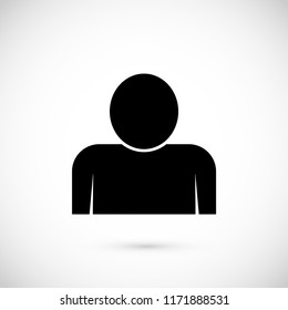 person icon, Vector EPS 10 illustration style