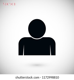person icon, Vector EPS 10 illustration style