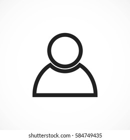 person icon, Vector EPS 10 illustration style