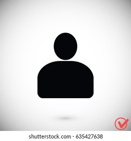person icon, Vector EPS 10 illustration style