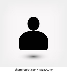 person icon, Vector EPS 10 illustration style