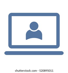 Person Icon Vector flat design style
