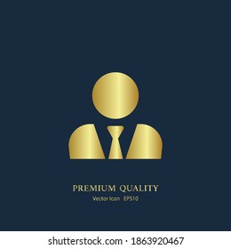 person icon. Vector illustration EPS 10.