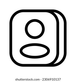 Person Icon Vector Symbol Design Illustration
