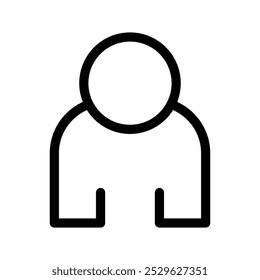 Person Icon Vector Symbol Design Illustration