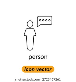 iconos de persona. Ilustraciones planas de iconos vectoriales de persona para el Web. Ilustraciones vectoriales de íconos de la compañía.
