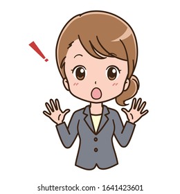 Person  illustration anime manga business woman