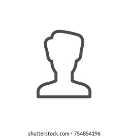 Person line icon