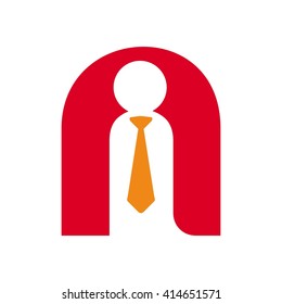 person logo. icon of human. logo vector.