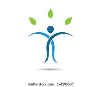Person logo template