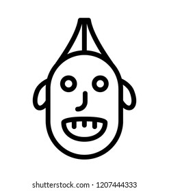 A person is making a hiphop face, hip hop avatar 