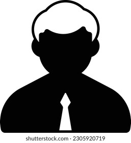 person man people user avatar Glyph