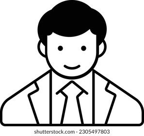 person man user avatar people Outline