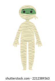 Person With Mummy Costume Character