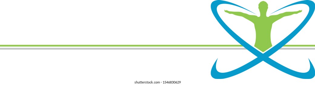 Person on the move, fitness and sport background