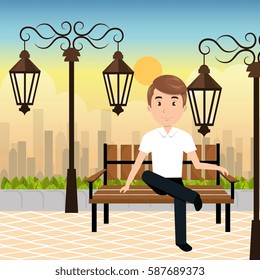 person on the park