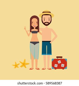 person on vacations holidays
