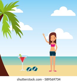 person on vacations holidays