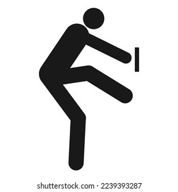 person open door icon vector illustration design