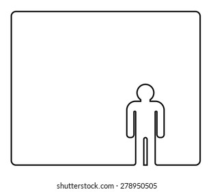 Person Outline Icon Design