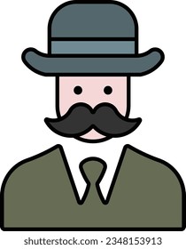 person people avatar man user Outline