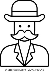 person people man user avatar Outline