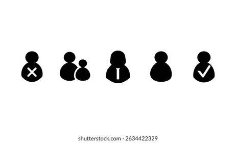 person, people vector icon design