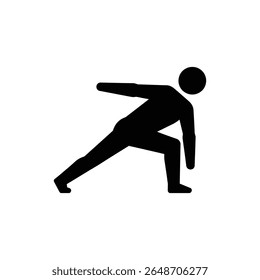 Person performing bird dog pose for core strength and balance