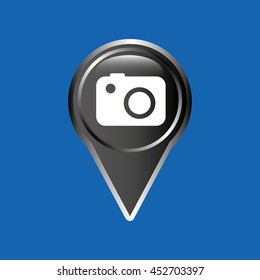 person with photography camera icon , vecctor illustration