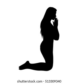 person in prayer icon image 