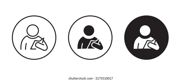 Persona leyendo un icono de libro, leer vector de icono, signo, símbolo, logotipo, ilustración, trazo editable, estilo de diseño plano aislado en blanco lineal