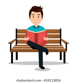 Person Reading Design Stock Vector (Royalty Free) 424113826 | Shutterstock