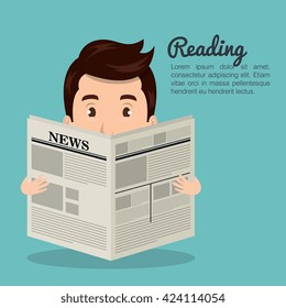 person reading design 