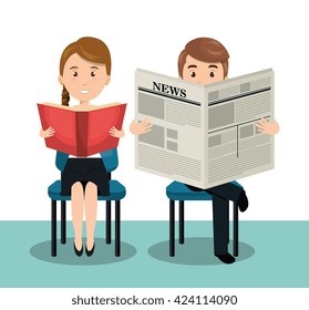 person reading design 