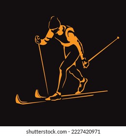 Person riding snowboard illustration, Snowboarding Silhouette Skiing, sport