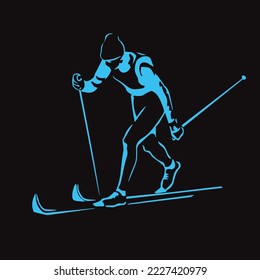 Person riding snowboard illustration, Snowboarding Silhouette Skiing, sport