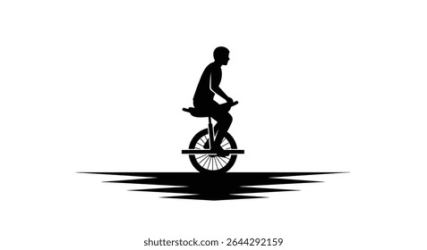 Uma pessoa montando um drone monociclo acima de water.jpg	Pessoa Andando De Monociclo Acima Da Água Futuro Transporte Pessoal	Uma pessoa habilmente monta um drone monociclo futurista, graciosamente pairando acima do