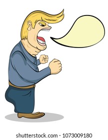 The person shouts text cloud