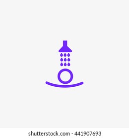 person shower, icon