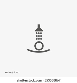 person shower, icon