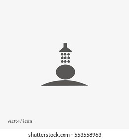 person shower, icon