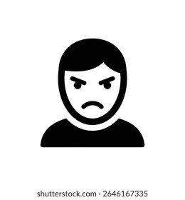 Person Showing Sneer with Eyes Squinting Expression of Contempt