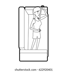 person sleeping icon image 