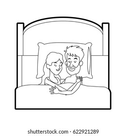 person sleeping icon image 