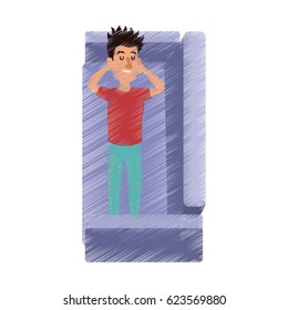 person sleeping icon image 