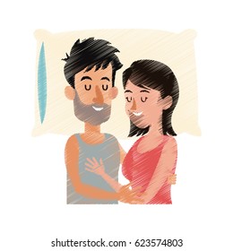 person sleeping icon image 