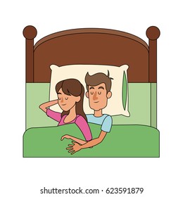 person sleeping icon image 