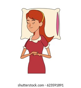 person sleeping icon image 