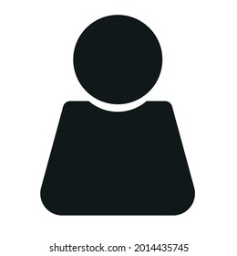 Person solid icon, suitable for office set